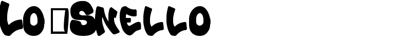 Lo_Snello Font
