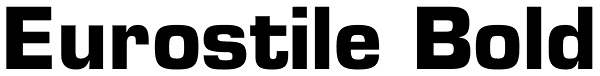 Eurostile Bold Font