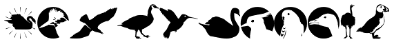 Altemus Birds Two Font