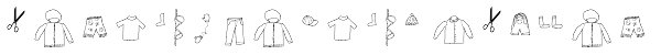 Washing Machine Extras Font