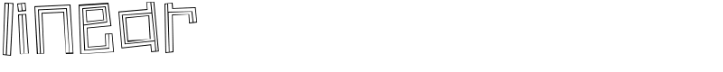 Linear Font