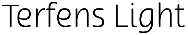 Terfens Light Font