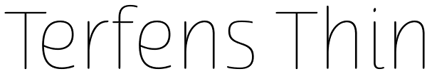 Terfens Thin Font