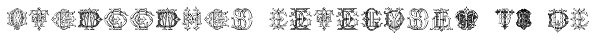 Intellecta Monograms DQ-EM Font