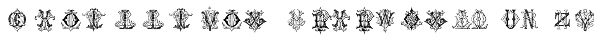 Intellecta Monograms KY-OZ Font