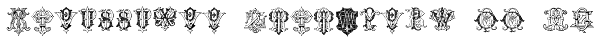 Intellecta Monograms PP-RZ Font