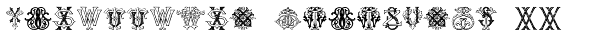 Intellecta Monograms SS-ZZ Font