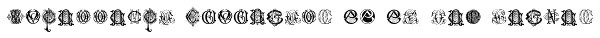 Intellecta Monograms CA-CV New Series Font