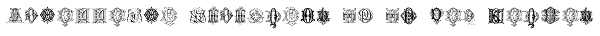 Intellecta Monograms DA-DR New Series Font