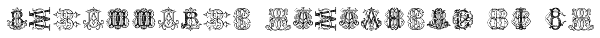 Intellecta Monograms AT-BM Font