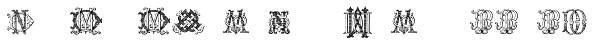 Intellecta Monograms DD-DP Font