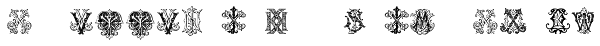 Intellecta Monograms IZ-KX Font