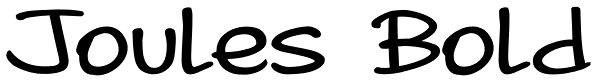 Joules Bold Font