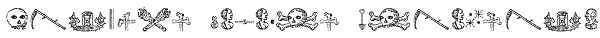 Antique Macabre Ornaments Font