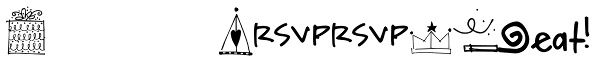 Party Doodles Font