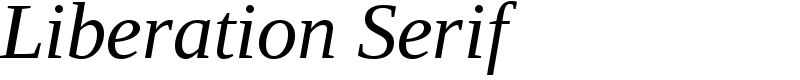 Liberation Serif Font