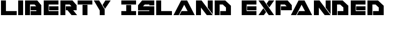 Liberty Island Expanded Font