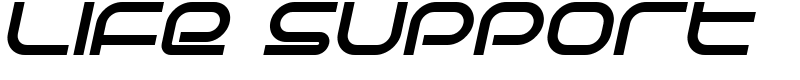 Life Support Font