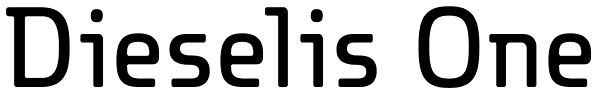 Dieselis One Font