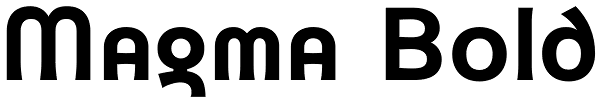 Magma Bold Font