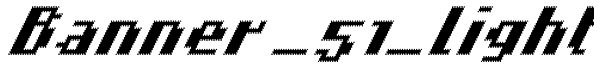 Banner _51_Light Font
