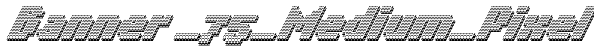 Banner _75_Medium_Pixel Font