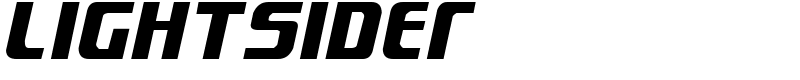 Lightsider Font
