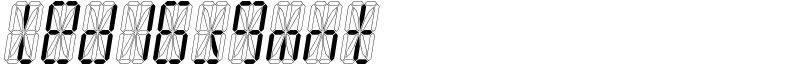 led16sgmnt Font