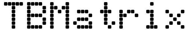 TBMatrix Font