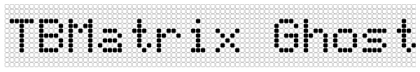 TBMatrix Ghost Font