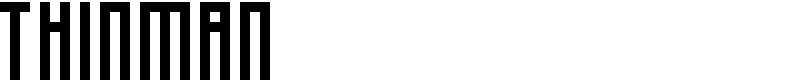 Thinman Font