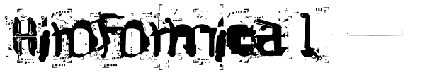 Hiroformica 1 Font
