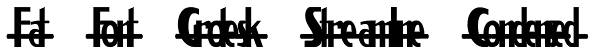 Fat Font Grotesk Streamline Condensed Font
