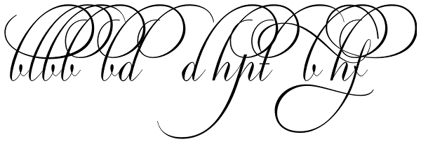 Ambassador Script Swashes Font