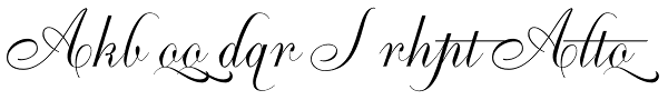 Ambassador Script Alts Font