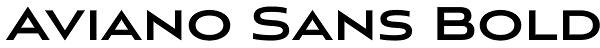 Aviano Sans Bold Font
