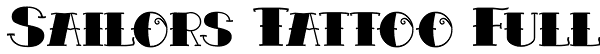 Sailors Tattoo Full Font