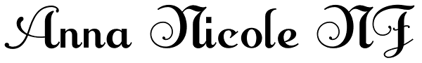 Anna Nicole NF Font