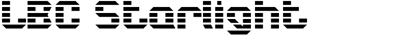LBC Starlight Font