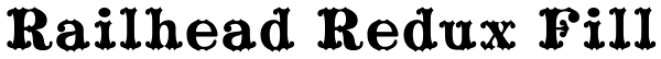 Railhead Redux Fill Font