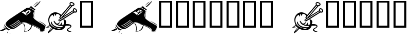 LCR Lesley's Crafts Font