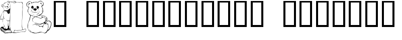 LCR Prestigious Teddies Font