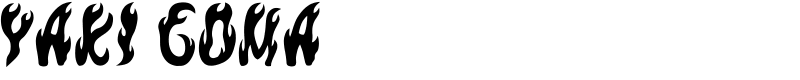 yaki goma Font
