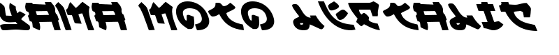 Yama Moto Leftalic Font