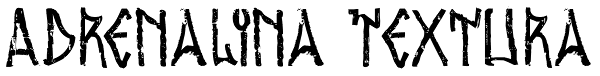 Adrenalina Textura Font