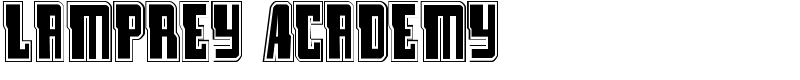 Lamprey Academy Font