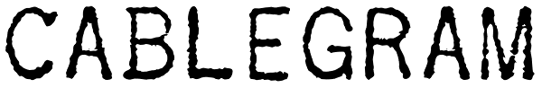Cablegram Font