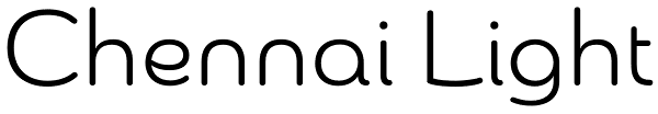 Chennai Light Font