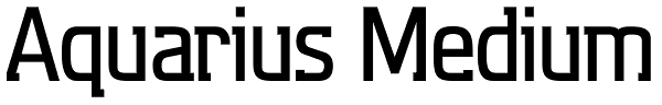 Aquarius Medium Font