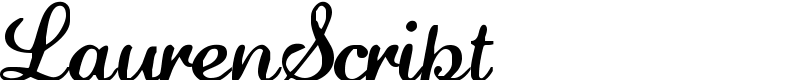 LaurenScript Font